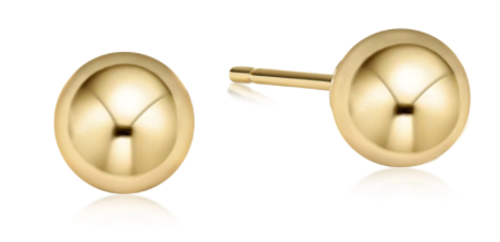 CLASSIC 10MM BALL STUD- GOLD ECL10BASG