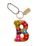 Orange Felt Alphabet Charm ( Assorted )