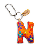 Orange Felt Alphabet Charm ( Assorted )