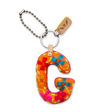 Orange Felt Alphabet Charm ( Assorted )