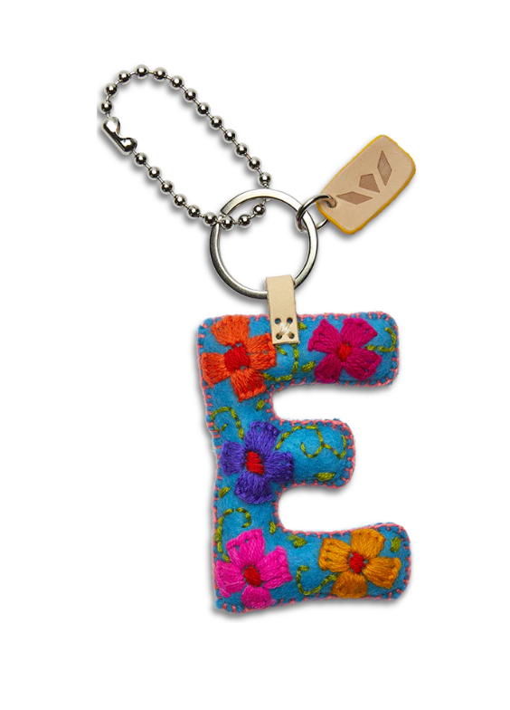 Turquoise Felt Alphabet Charm ( Assorted )