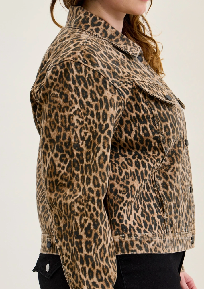Judy Blue Leopard Jacket