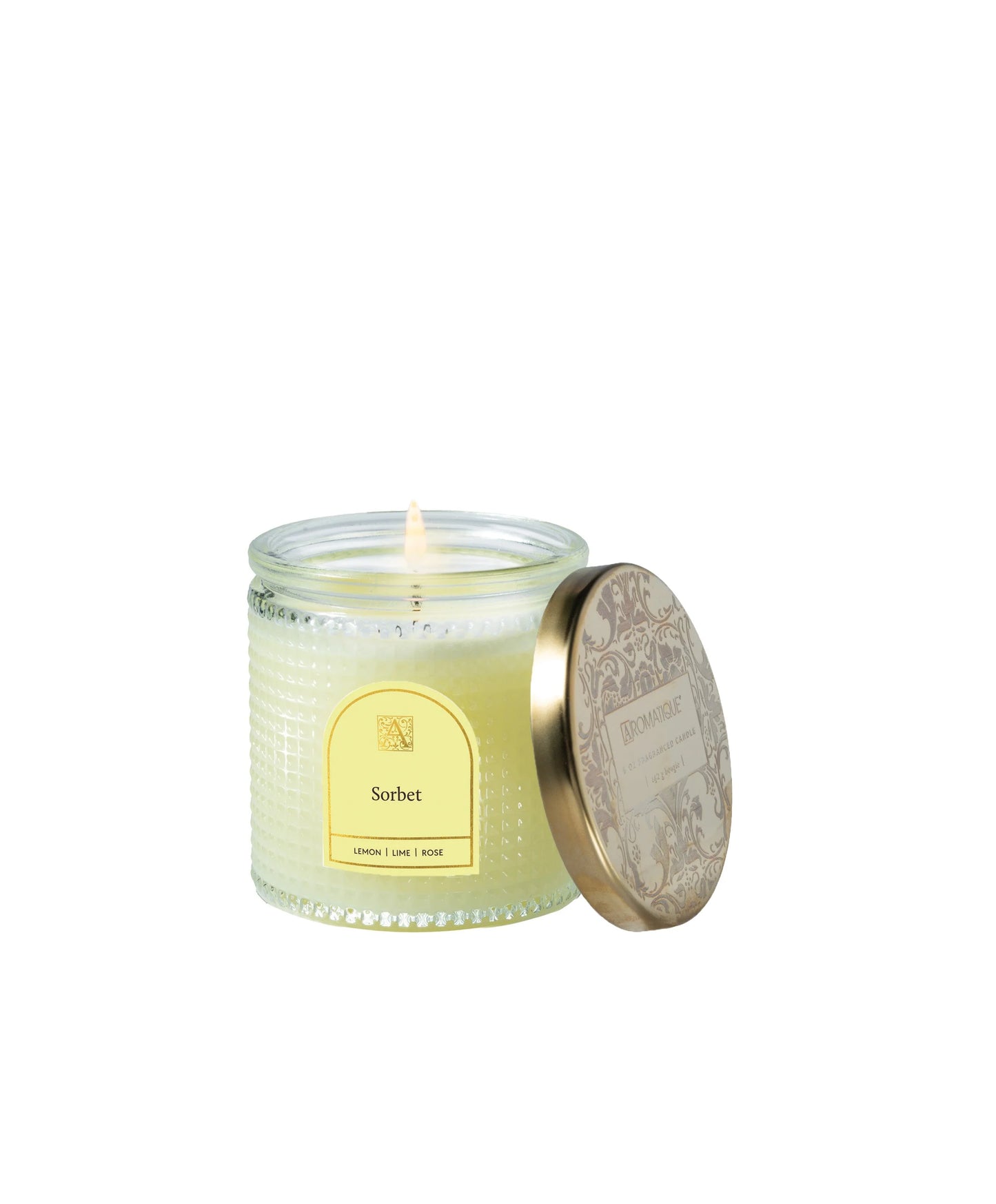 Sorbet - Textured Glass Candle