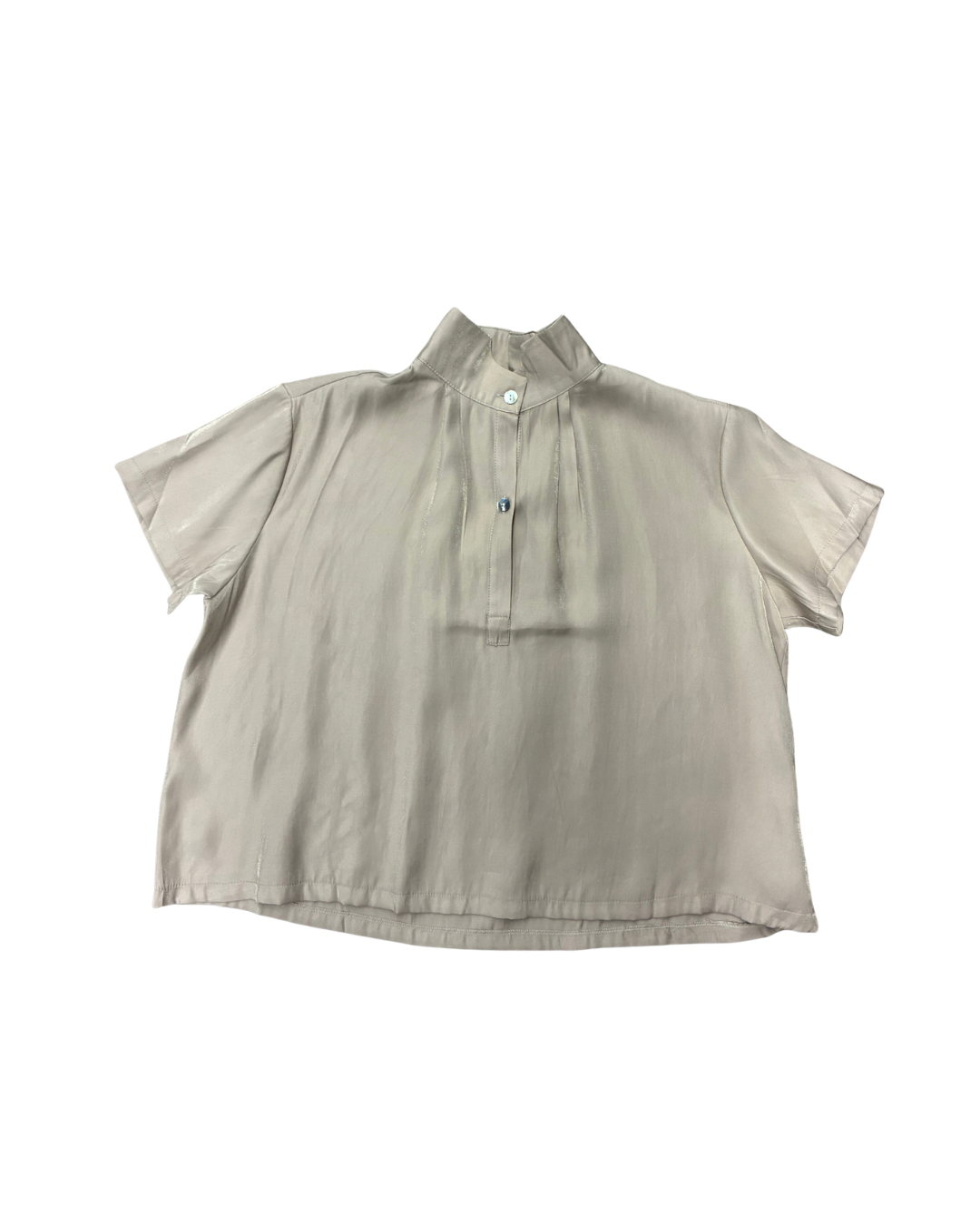 Strand Collar Short Sleeve Top ( Assorted )