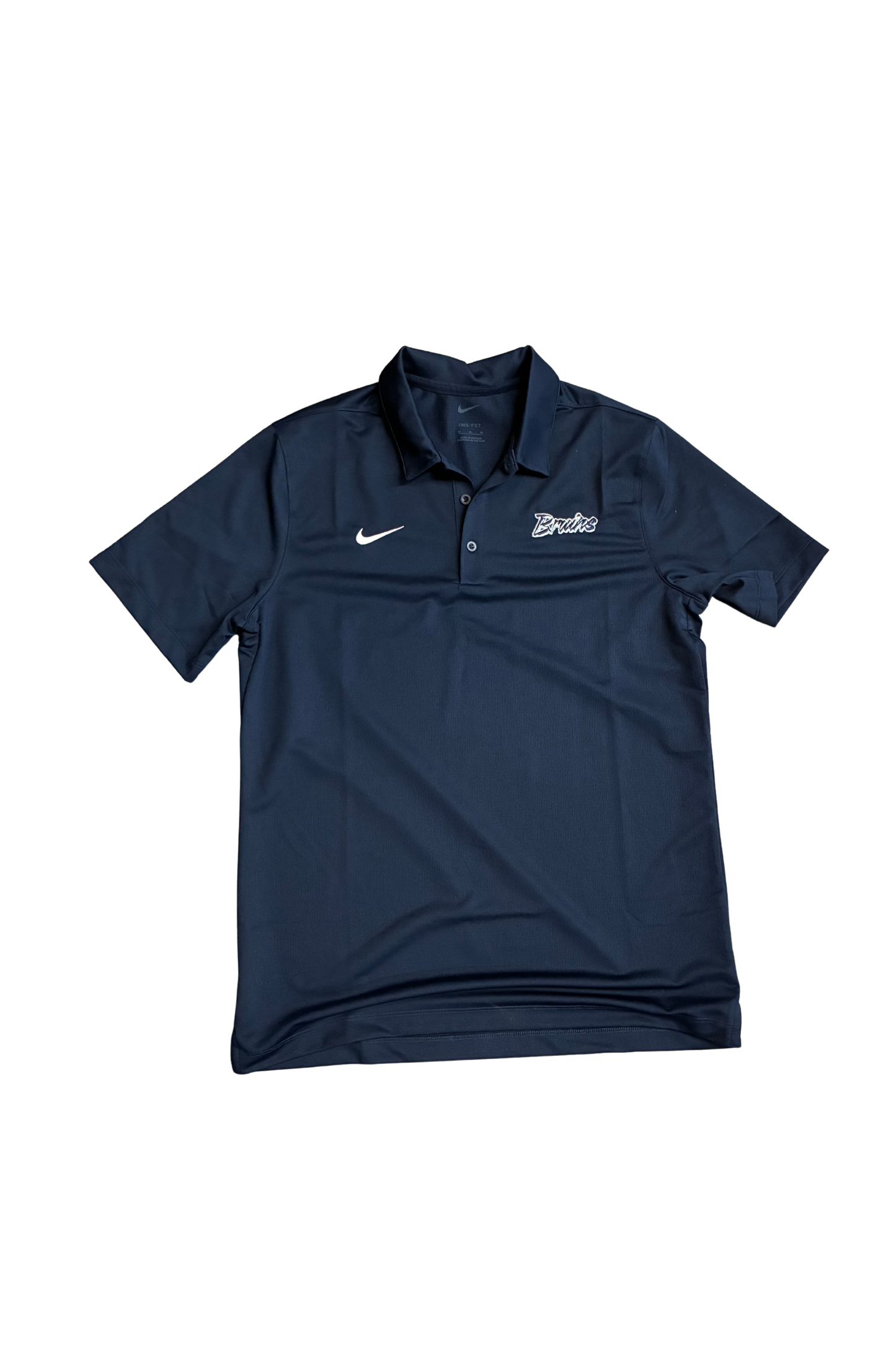 Nike Dry Fit Collared Polo in Navy  26