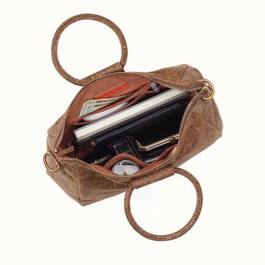 Sheila Medium Satchel ( Mink Folklore )