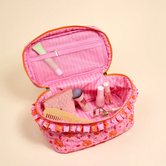 Quilted Cosmetic Bag ( Assorted )