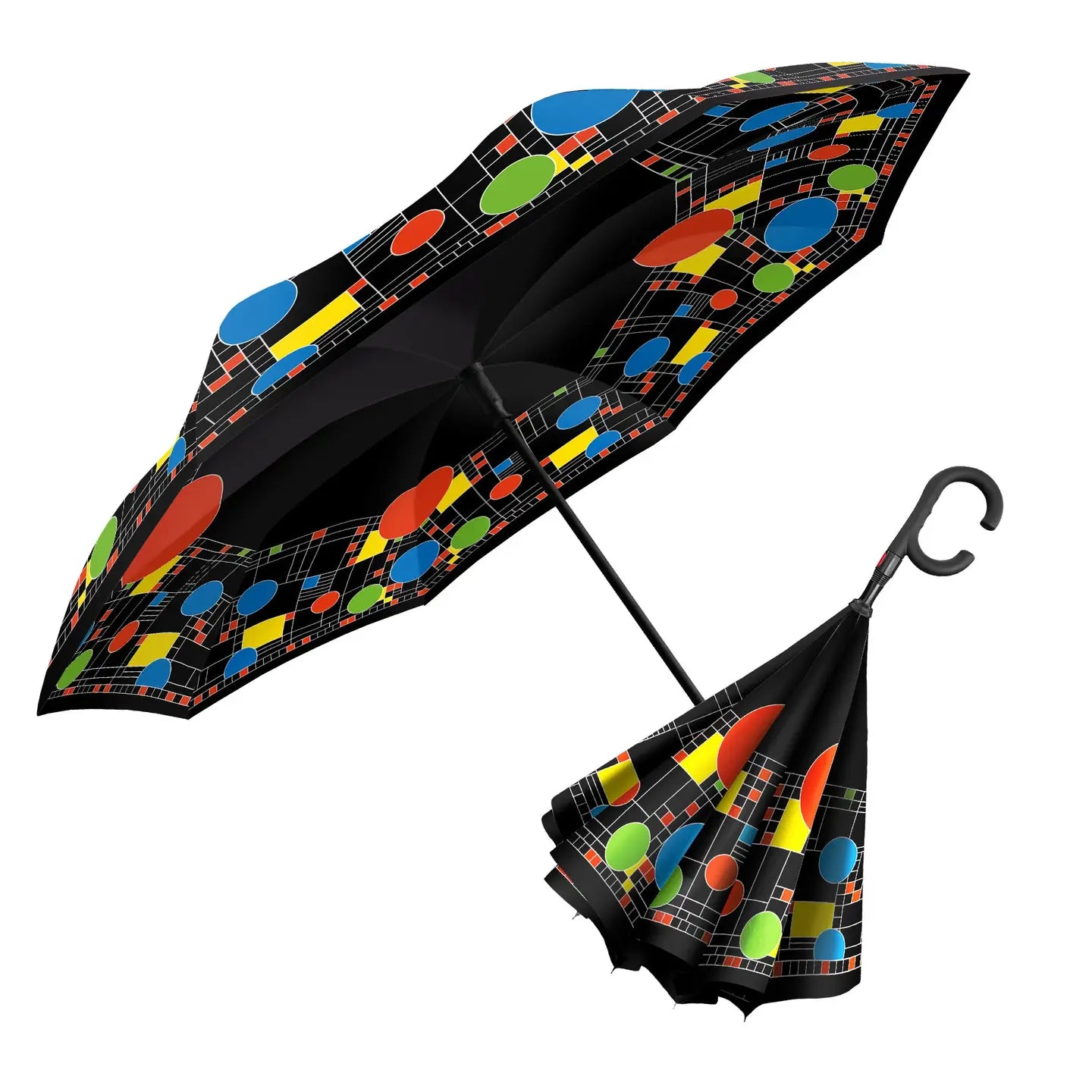 Reverse Inverted Umbrella – Hands-Free, Windproof Design