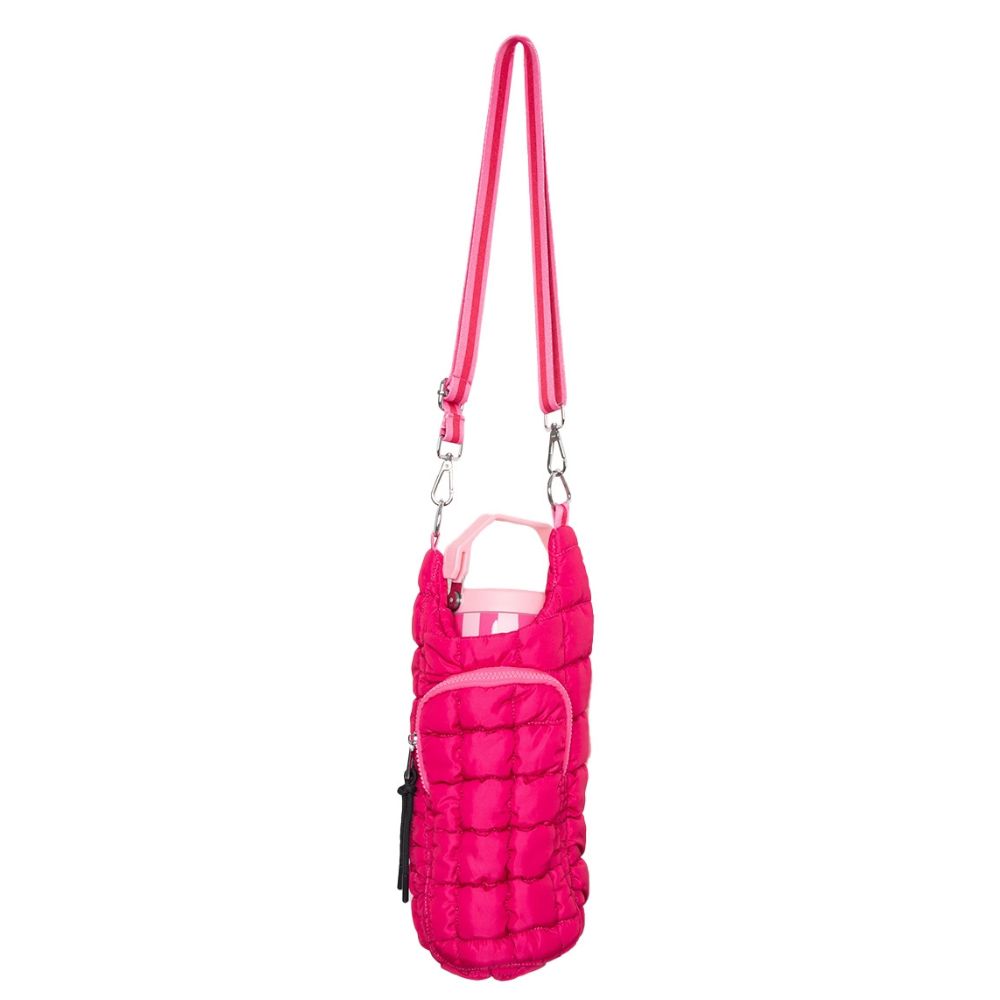 Quilted Tumbler Carrier Bag ( Assorted )