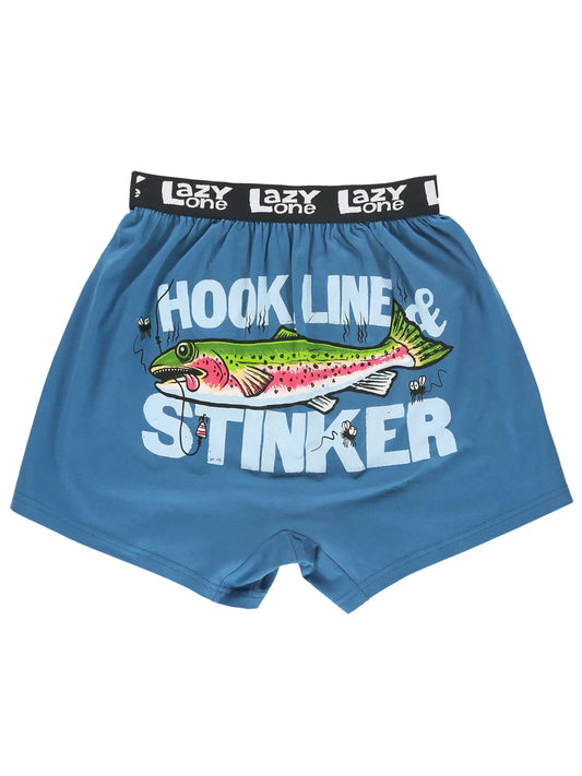Lazy One Hook Line Stinker Boxer