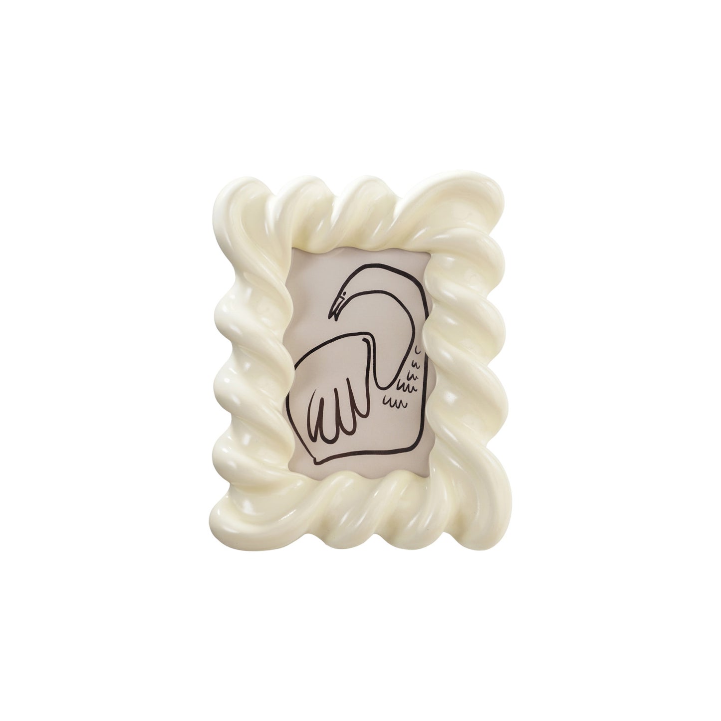 Resin Twisted Photo Frame  ( Assorted )
