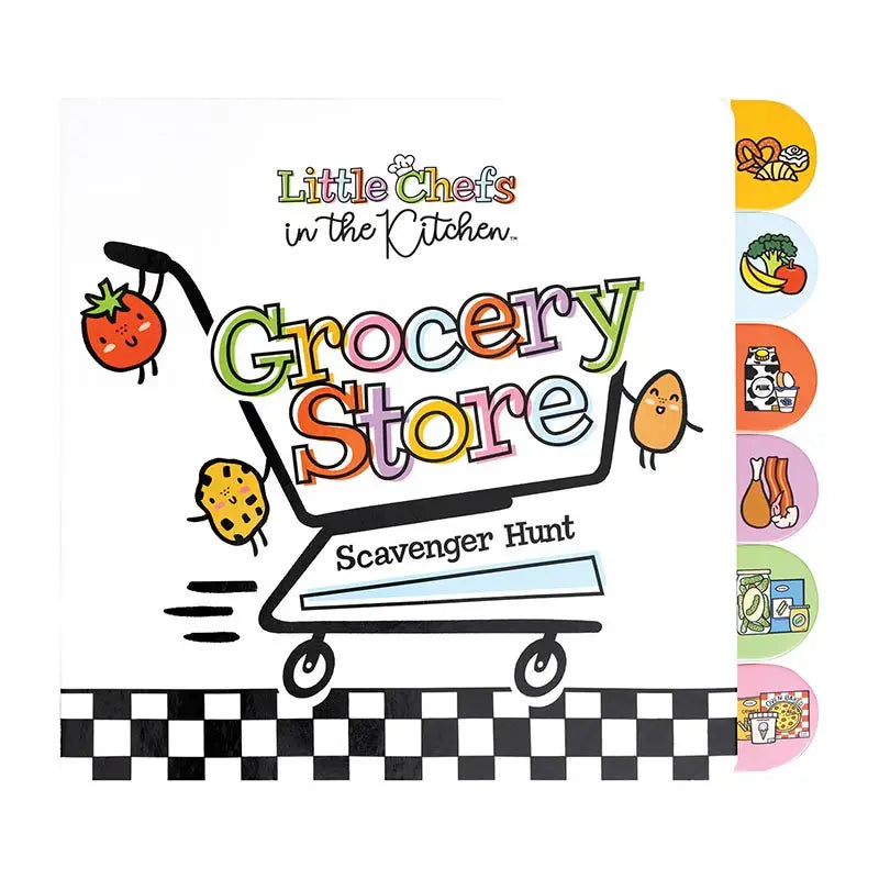 Little Chefs Grocery Store Scavenger Hunt Board Book