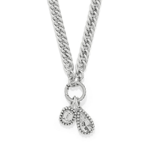 Twinkle Luxe Charm Link Necklace JM0128