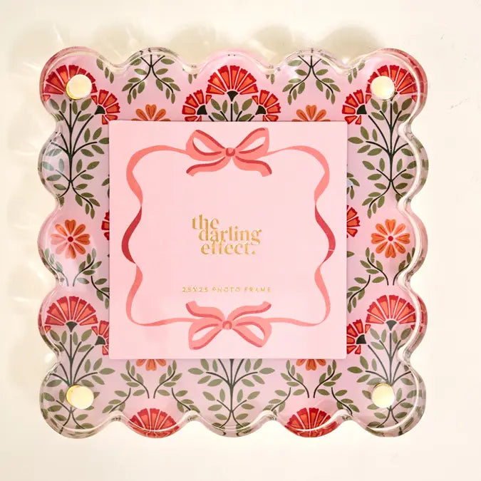 Acrylic Picture Frame / Everbloom Dusty Rose