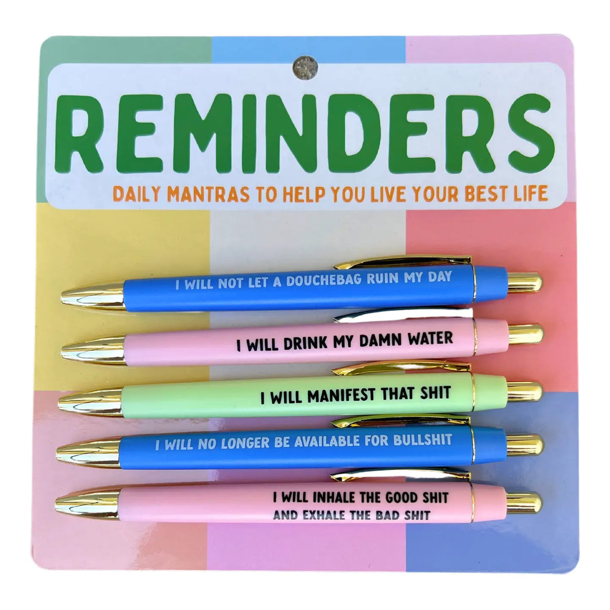 Reminders Pen Set