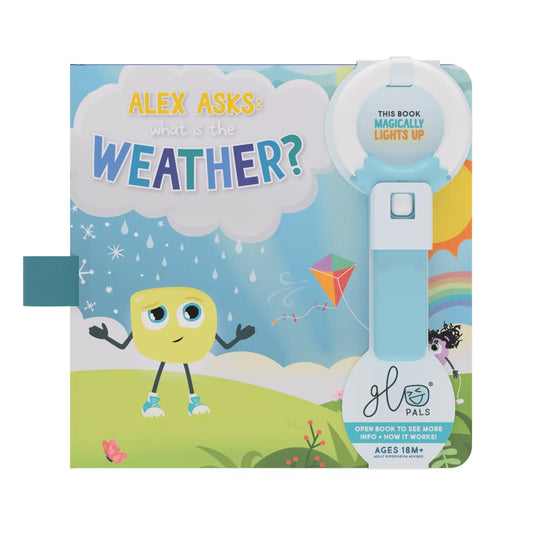 Glo Pals Light Up Book - Alex Asks: What Is the Weather