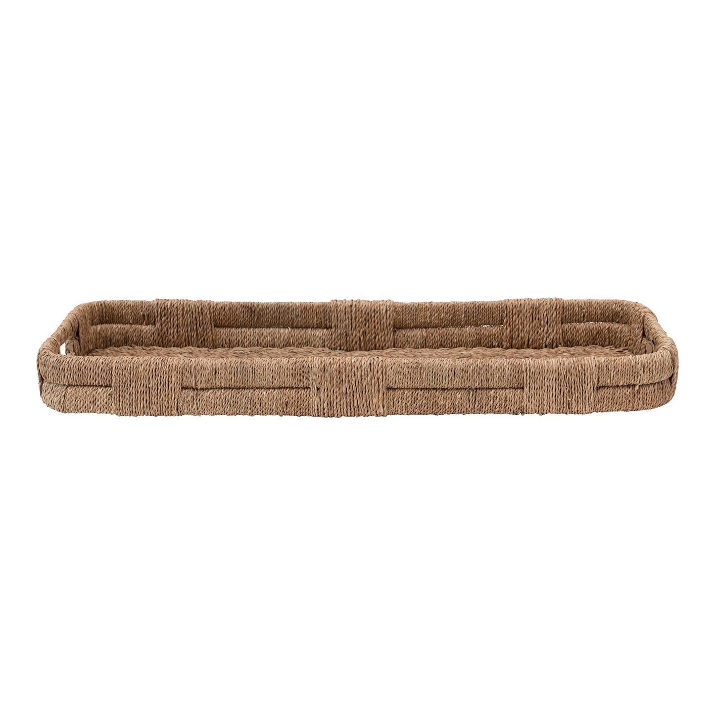 Hand Woven Bankuan Tray w Handles