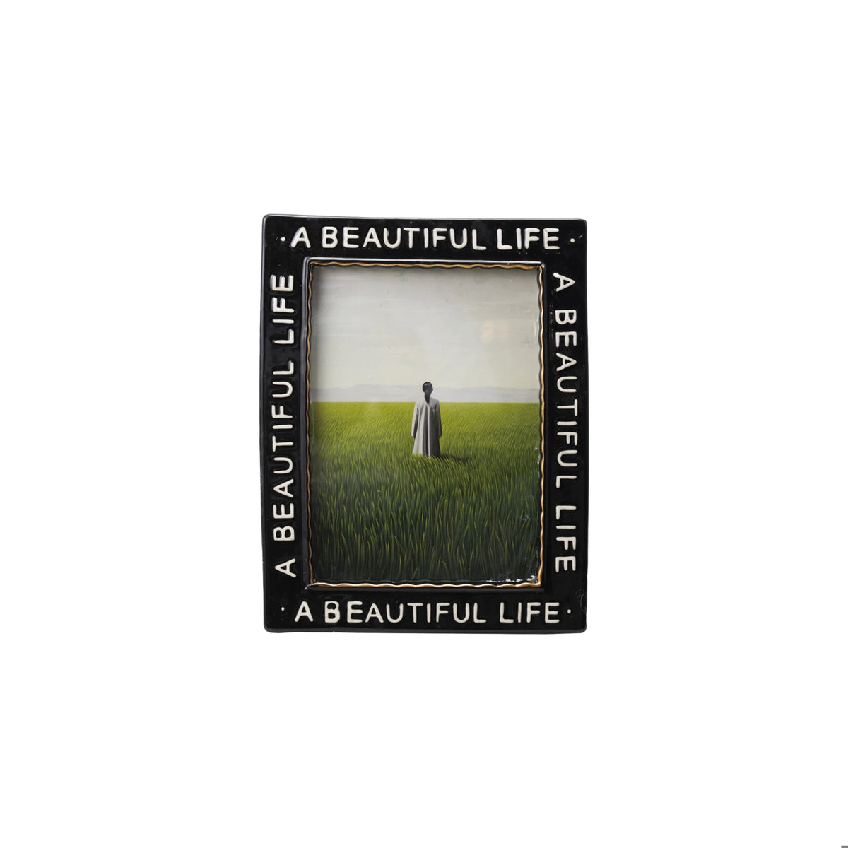 A Beautiful Life Embossed Photo Frame