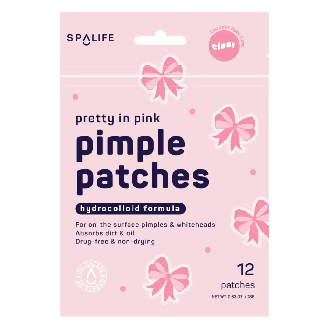 Pretty in Pink Hydrocolloid Clear Pimple Patches