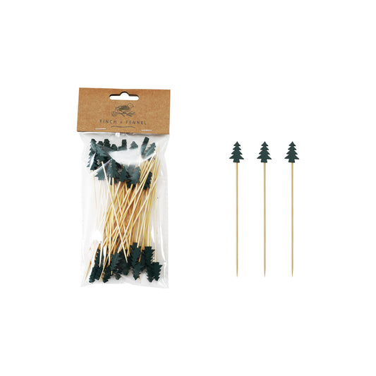 C-26 Christmas Bamboo Skewers ( Assorted ) 50ct.