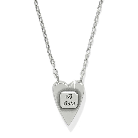 Love Messages B Bold Reversible Necklace JM0085