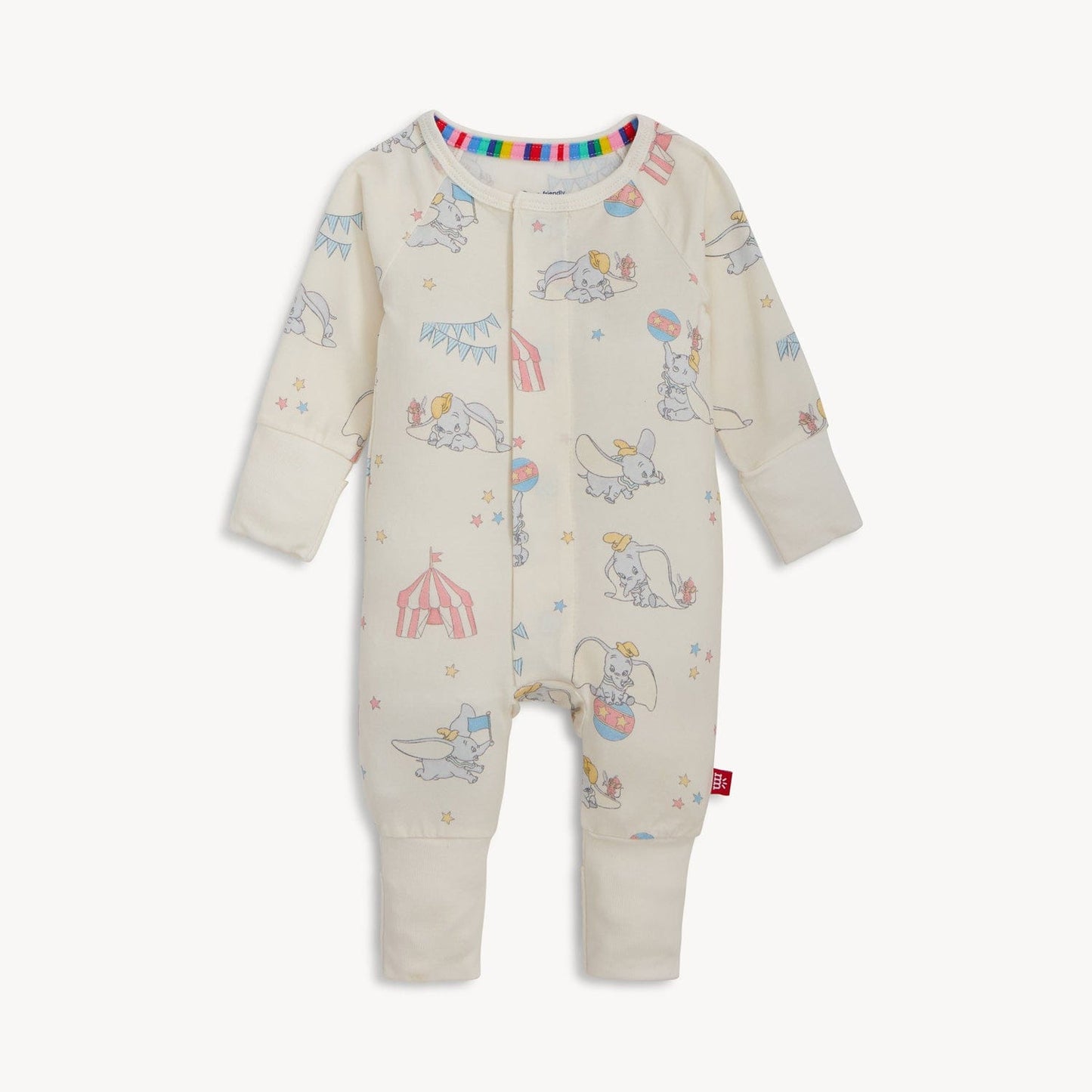 Dumbo Circus Magnetic Convertible  Romper