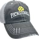 Pickleball Cap Black Mesh