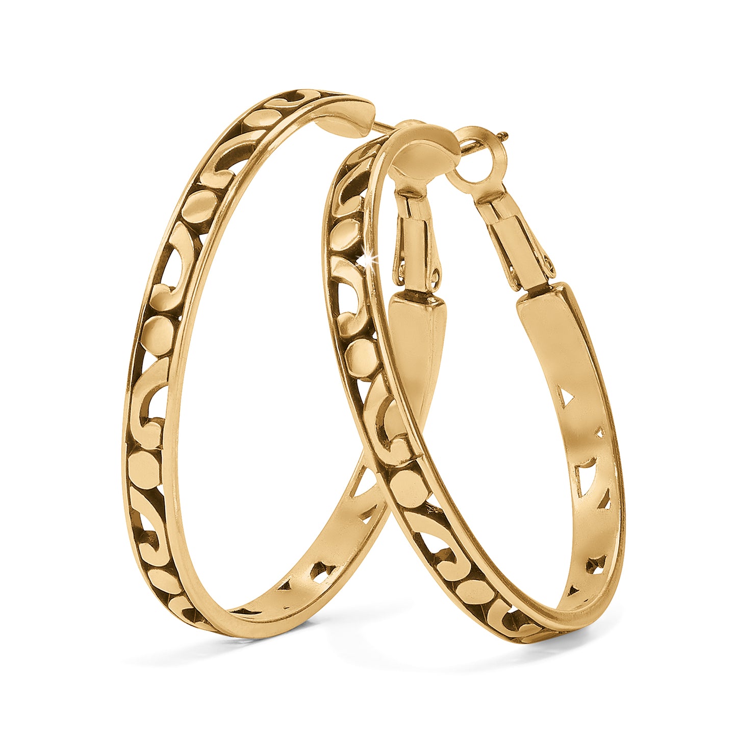 Contempo Gold Large Hoop JA9907*