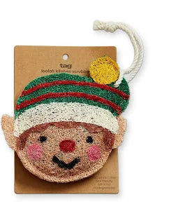 C-26 Christmas Loofah Scrubber ( Assorted )