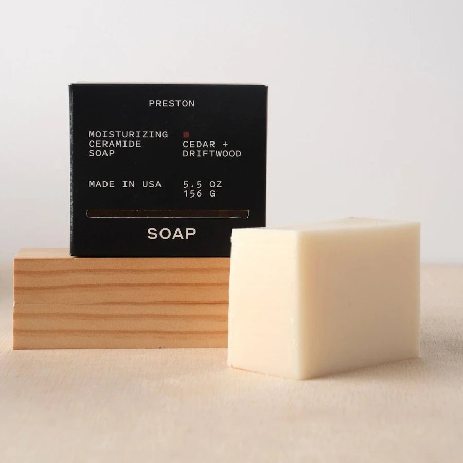 Preston Bar Soap ( Green Tea + Bergamot )