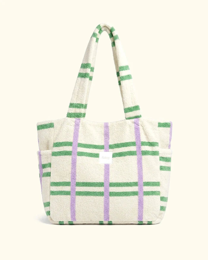 Lavender Fields Terry Tote bag