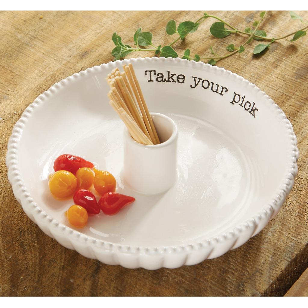 Circa Toothpick Dish Set