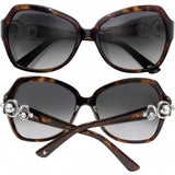 Crystal Halo Tort  Sunglasses A12797