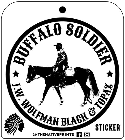 Buffalo Soldier - Sticker