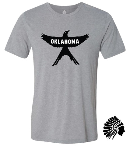 Oklahoma Flycatcher - Bella Canvas triblend shirt