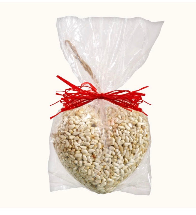 Heart Bird Seed Ornament