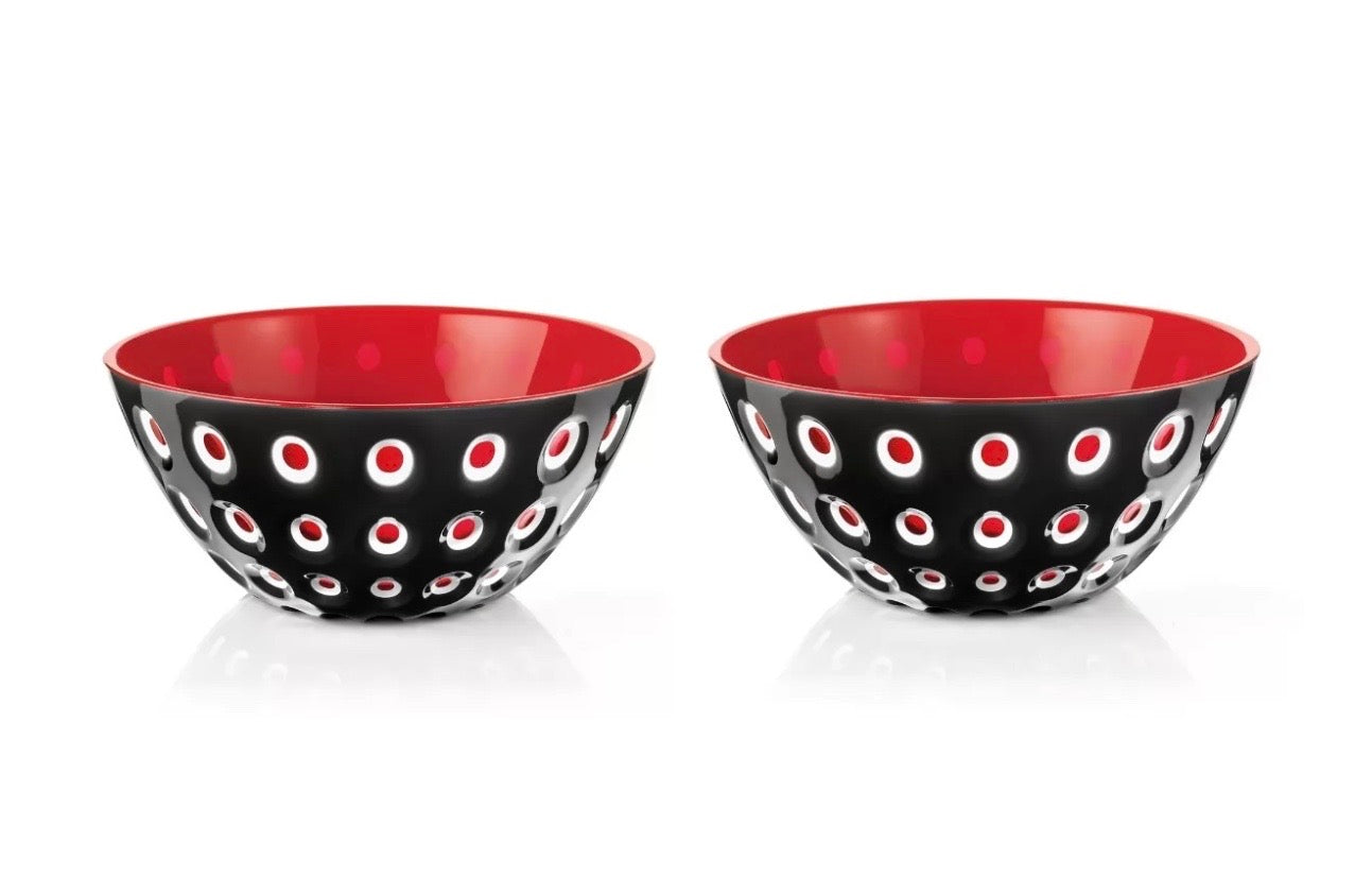 Guzzini Le Murrine Black/Red/White