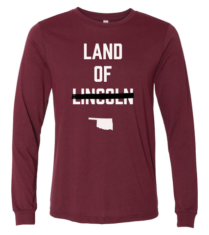 Land of Lincoln Marker - Long Sleeve Tee