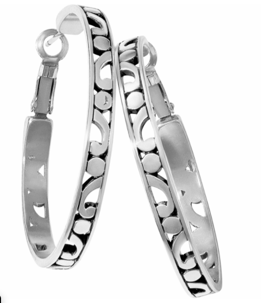 Brighton Contempo Large Hoop Earrings JE8180*