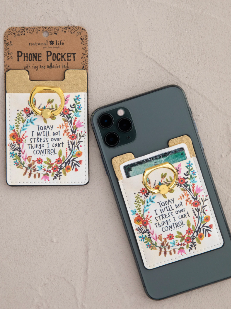 Phone Pocket Ring/Card Holder