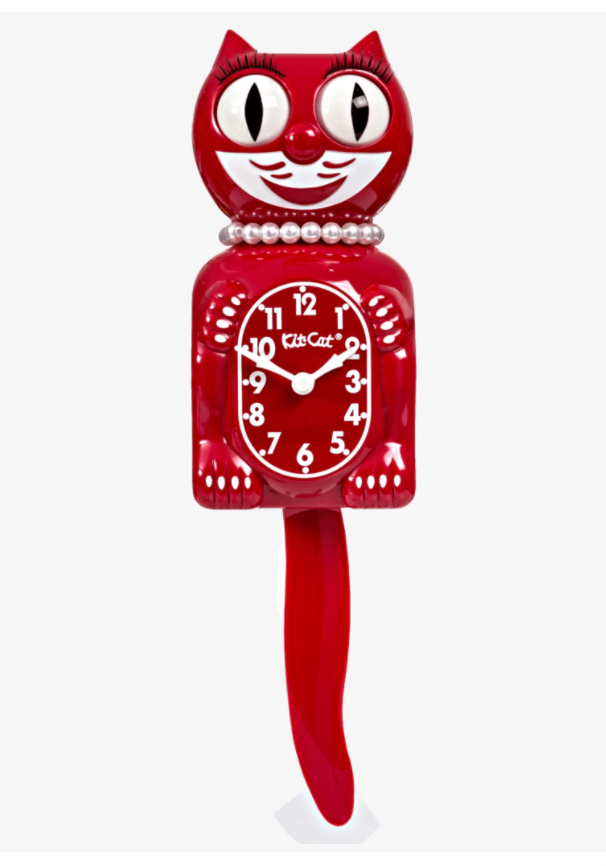 Scarlet Lady Limited Edition Kit-Cat Klock