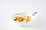 Get it While it's Hot Veggie Bowl Set with Slotted Spoon