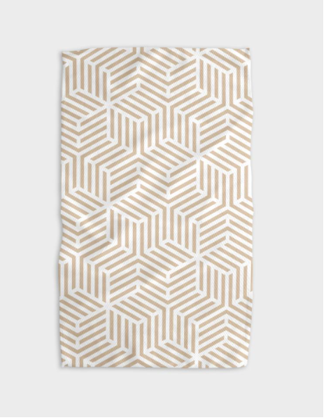 Assorted Geometry Tea/Hand Towels ( 18x30 )
