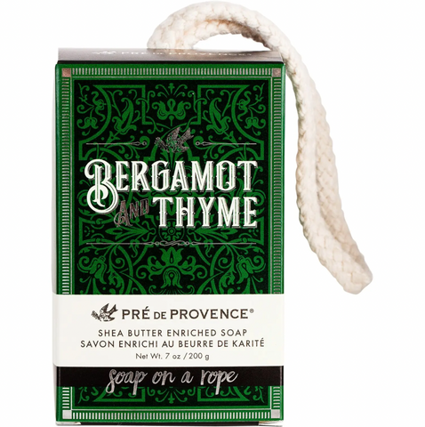 Pré de Provence No.63 Men's Soap On A Rope ( Bergamot/ Thyme )