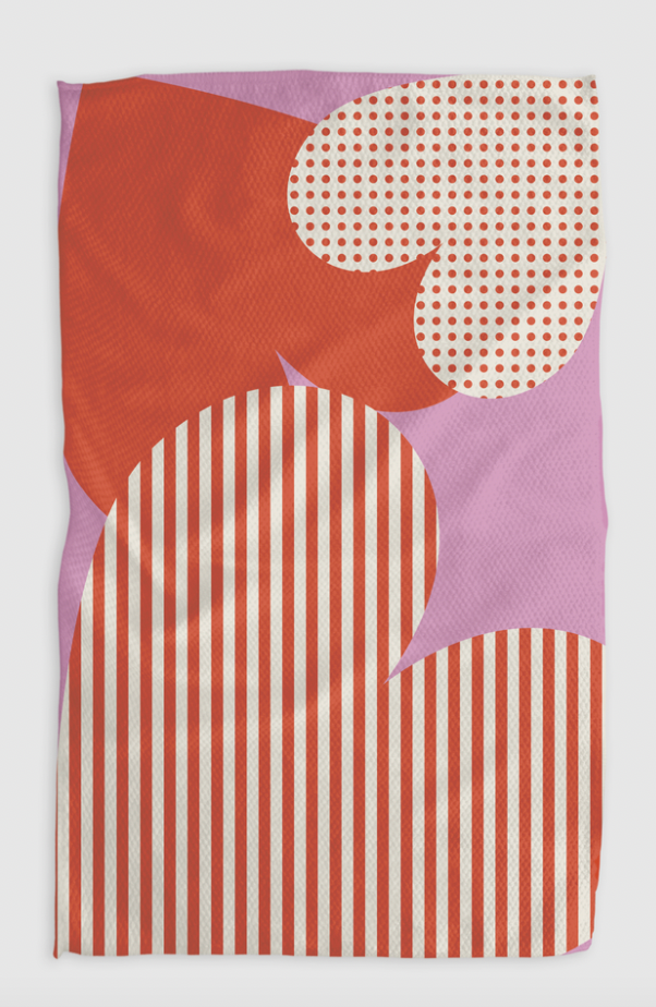 Assorted Geometry Tea/Hand Towels ( 18x30 )