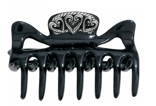 Black Stella Tortoise Clip*HC033