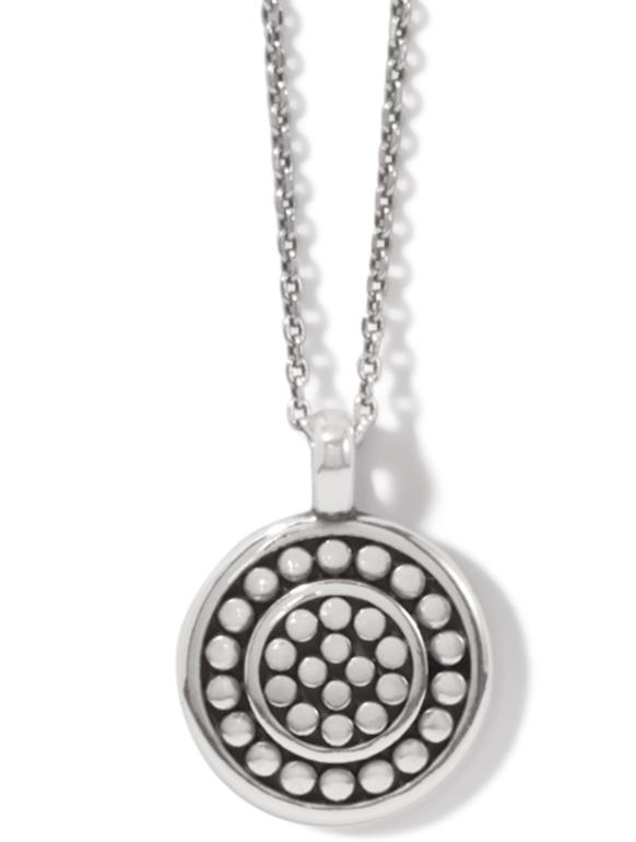 Pebble Round Reversible Petite Necklace JM3980*