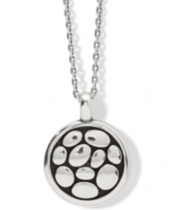 Pebble Round Reversible Petite Necklace JM3980*