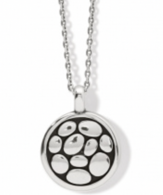 Pebble Round Reversible Petite Necklace JM3980*