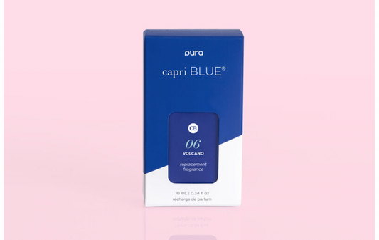 Capri Blue Pura Diffuser Refill, Volcano Scent #06. .33oz